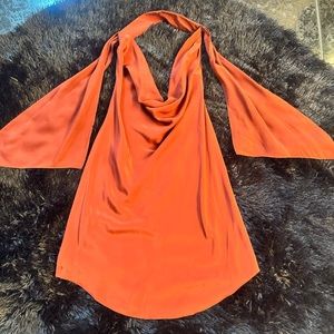 Haute Hippie Silk Halter - M - NWT